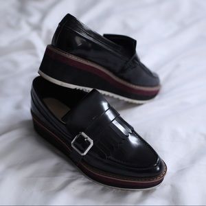 Zara Platform Loafers